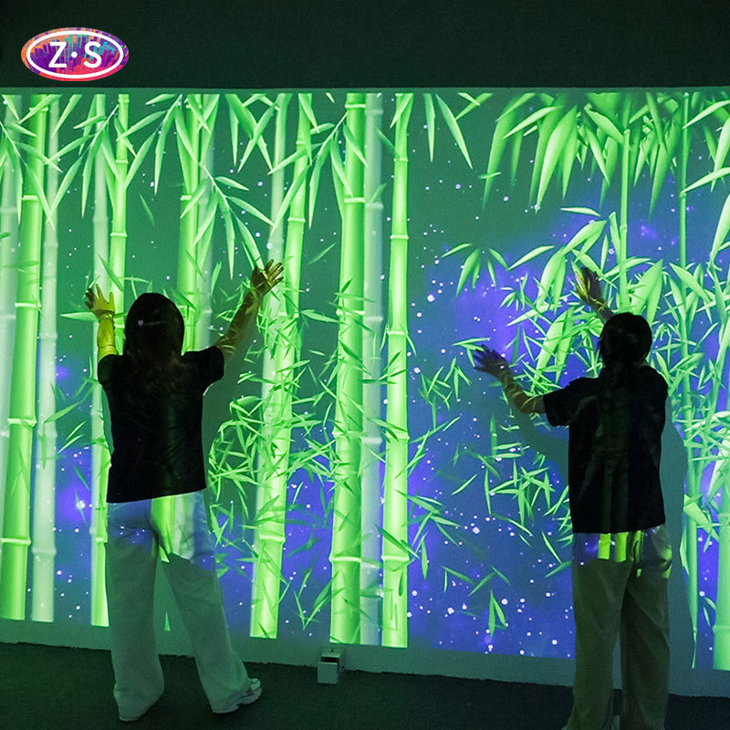 Multi Scene Immersive Projection Room Interactive Projection Solution for Mall Atriums