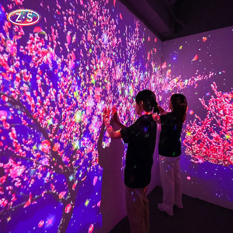 Cinematic Visual Presentation Immersive Projection Experience Realistic Seasonal Nature 