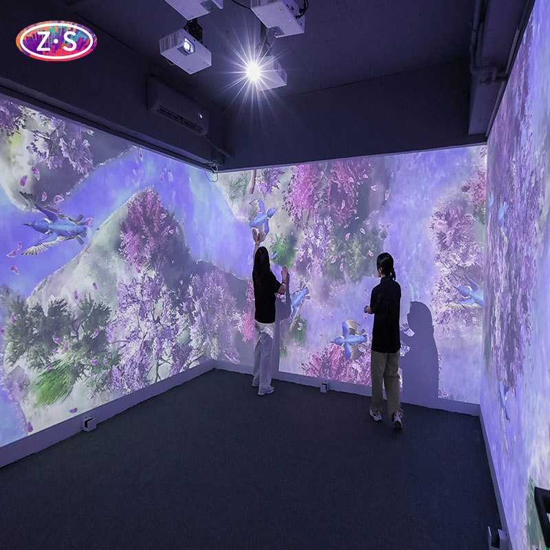 Scalable Display System Holographic Immersive Projection for Small and Large Spaces