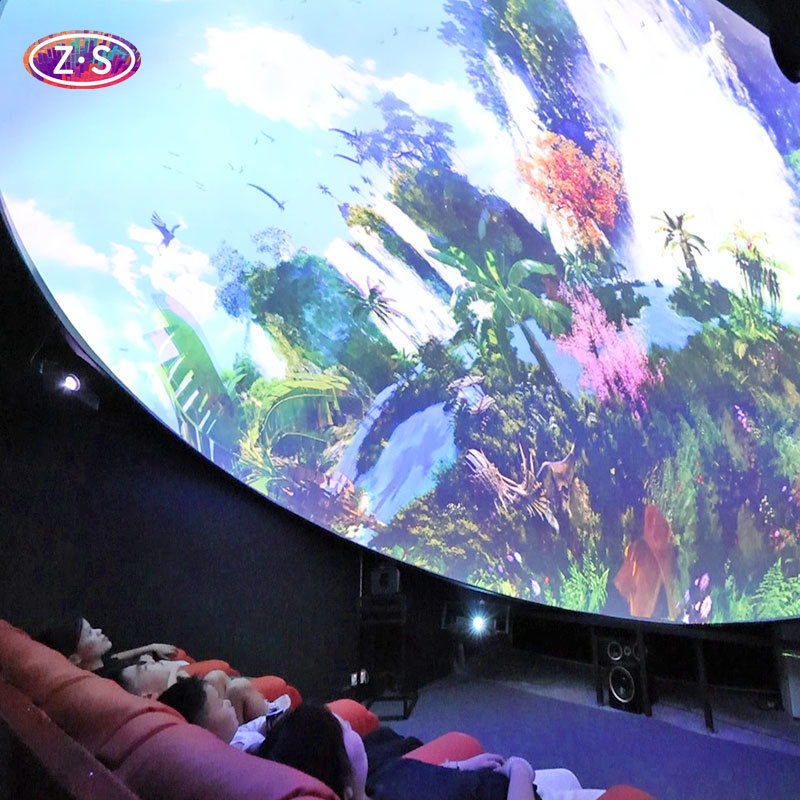 Custom Immersive Dome Projection Solution for Planetariums and Digital Museums 