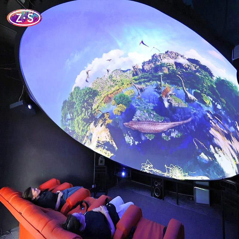 Immersive Projection Dome System for Cultural, Educational and Tourism Projects