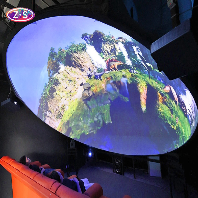 Professional Turnkey Interactive Dome Projection System with Self Developed Films