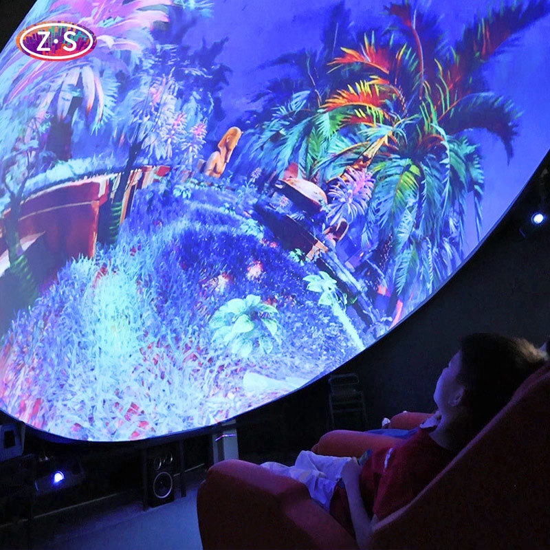 Digital Immersion Interactive Dome Projection Technology for Branding