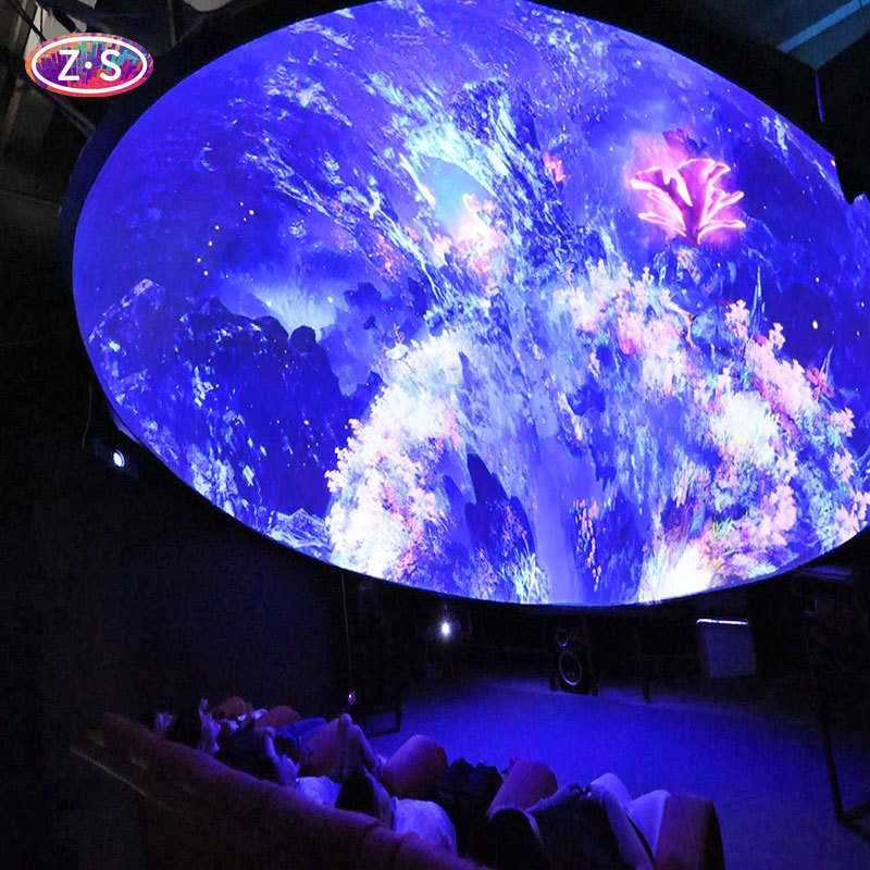 Immersive Experience Interactive Dome Projection System for Events
