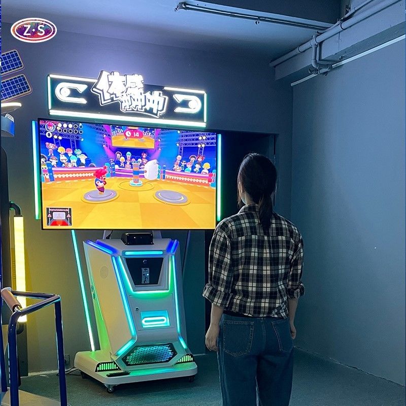 Interactive Motion Game Terminal With Super Sports For Youth Center Entertainment