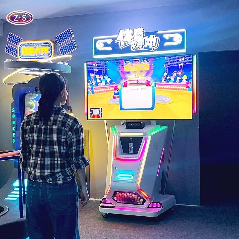 Multigame Motion Sensing Game Machine Fruit Chop Chop For Theme Parks