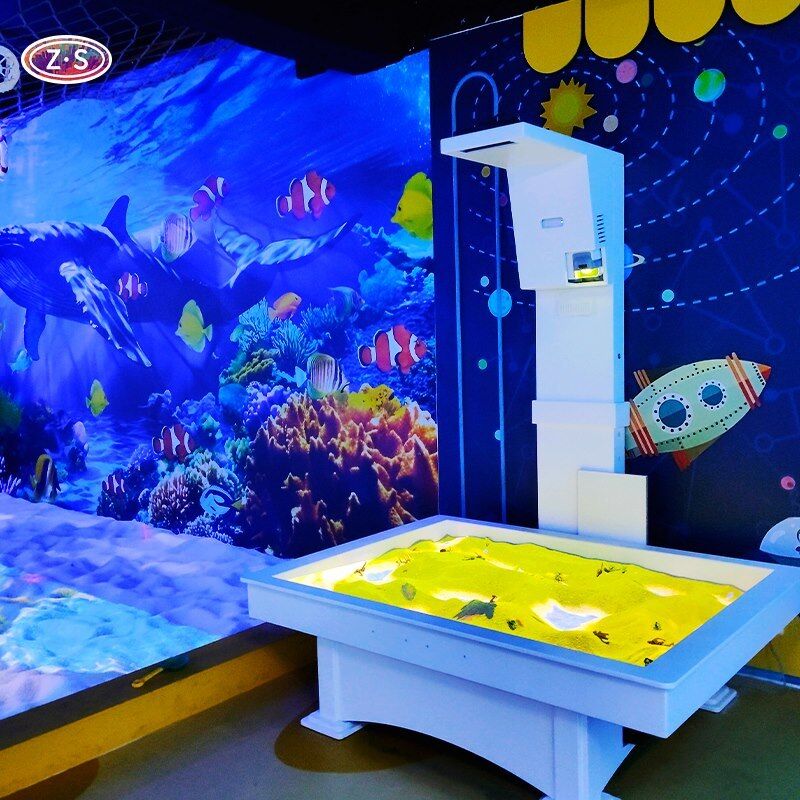 Interactive Topographic Sandbox Dynamic Sand Mapping Table for Public Events