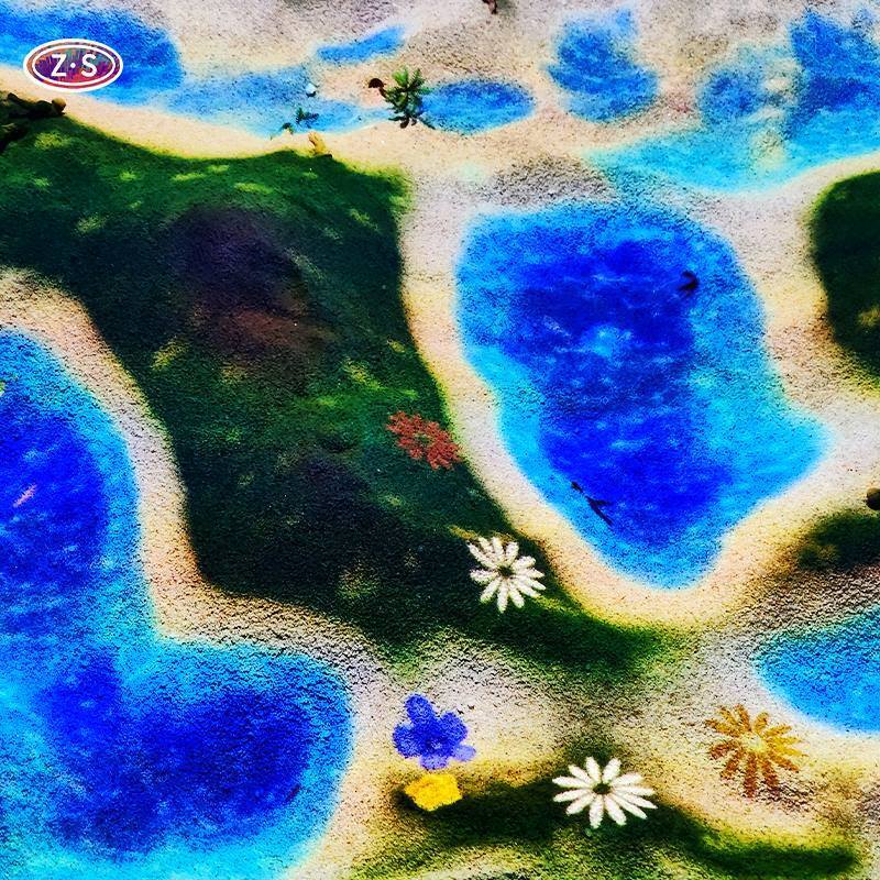 Immersive Interactive Sandbox With AR Projection Sandtable For Classrooms