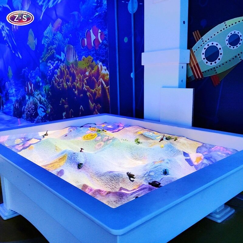 Professional Interactive AR Sandbox Projection Table for Museums and Schools