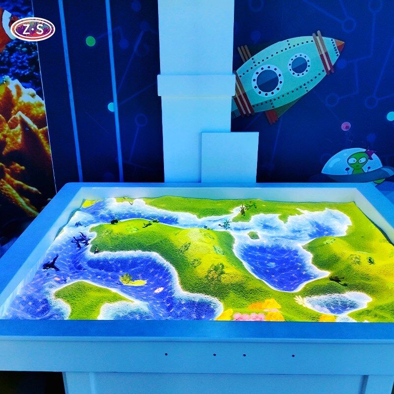 Augmented Reality Sand Table Projection-Enhanced Sand Play For Children's Museums