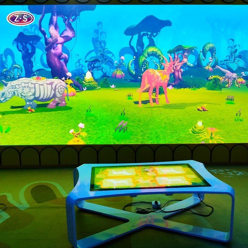 Luxury Hotel Kids Club Using Interactive Coloring Wall for Creative Games