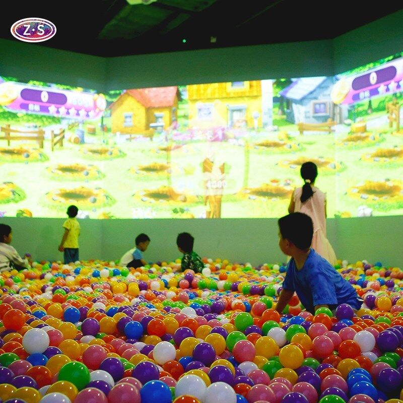 Engaging Multi Point Interactive Wall Game For Group Play In Leisure Park