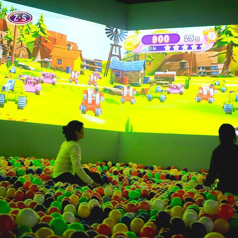 Multi Point Interactive Wall Projector Game All In One Entertainment System