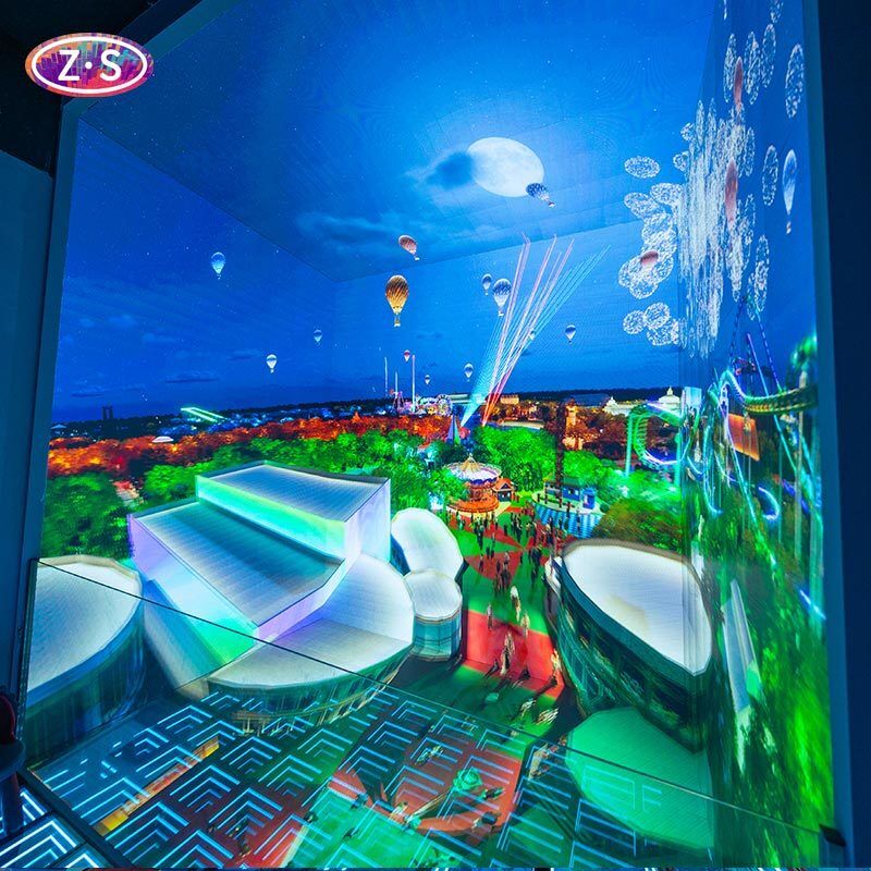 Innovative LED Projection Cinema System for Advanced Spatial Visual Experience