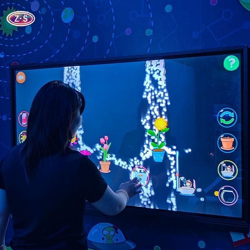 Interactive Education Screen Game High Traffic Product For Shopping Malls