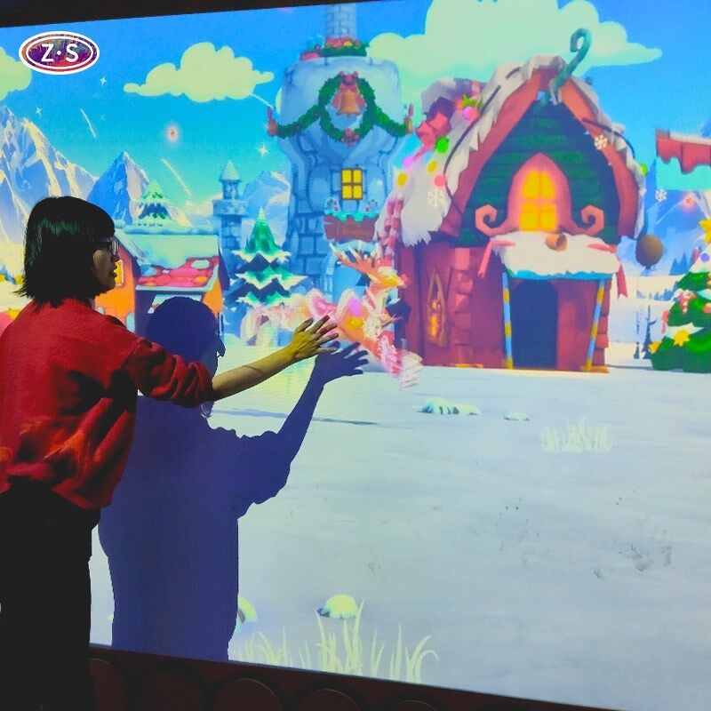 Smart Kids Zone Solution Immersive AR Drawing Games Edutainment Projection Systems