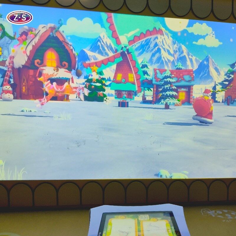 Shopping Mall Interactive Play Zones Drawing Projection For Family Entertainment Fun