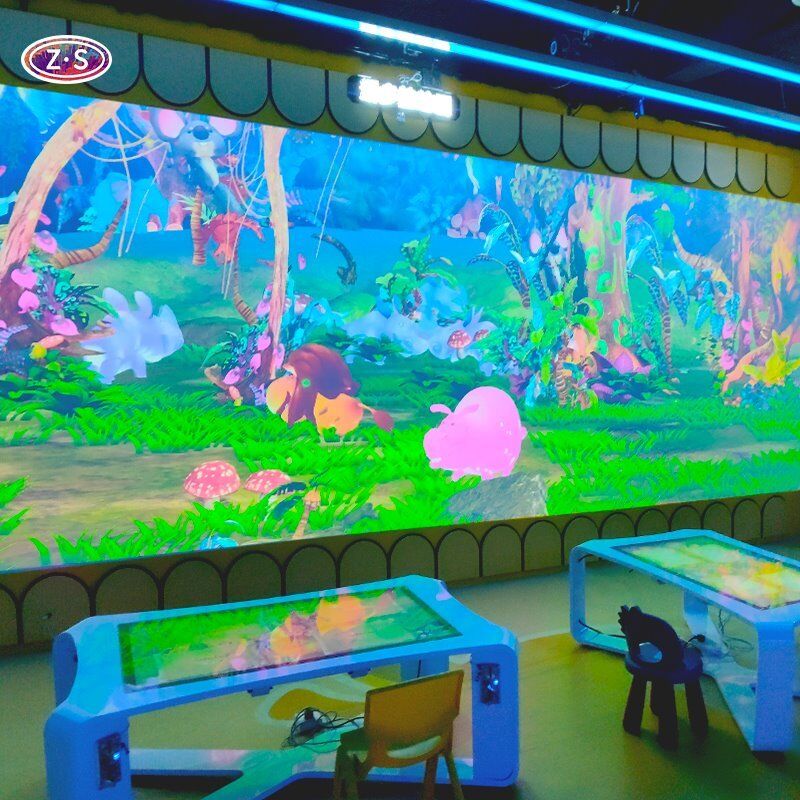 Indoor Recreation Spaces Alive Drawing for Active Play and Engaging Experiences