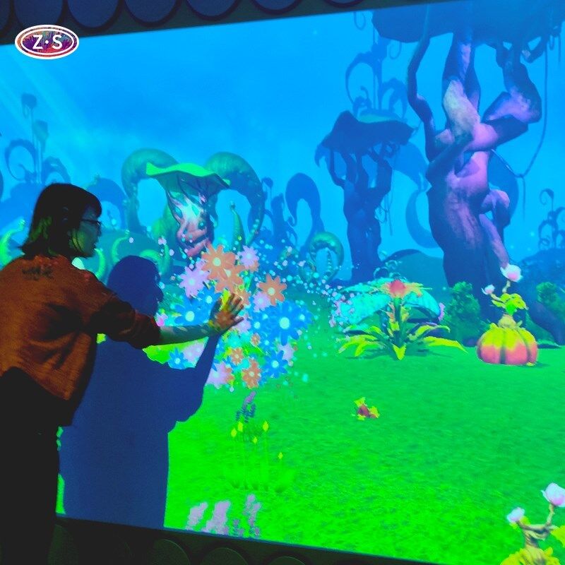 Digital Playground Immersive AR Drawing Projection Games for Indoor Commercial Venues