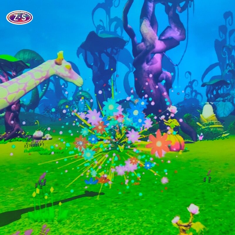 Children's Museum Digital Exhibit Alive Drawing Projection Game For Interactive Play