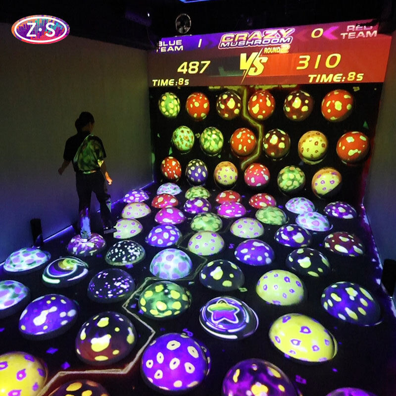 Interactive Educational Play System Immersive Bouncing Sphere for Kids Development