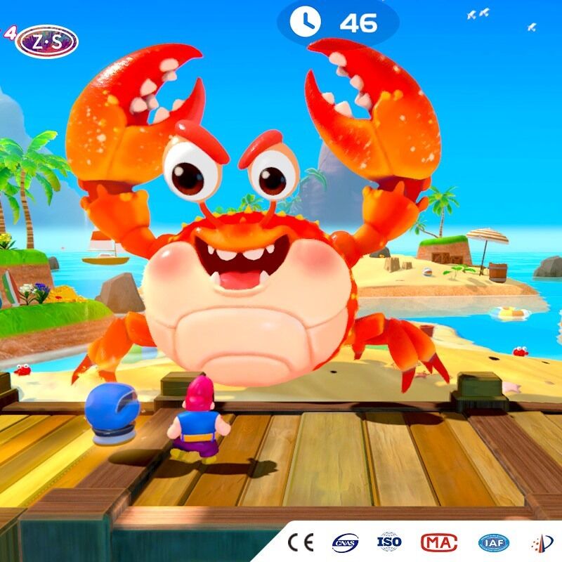 Easy Installation Motion Sensor Game Machine for Any Venue in 6 Square Meters