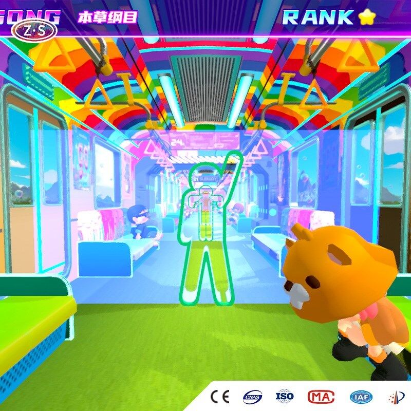 Flexible Placement Motion Sensor Game Machine for Corners and High Traffic Areas