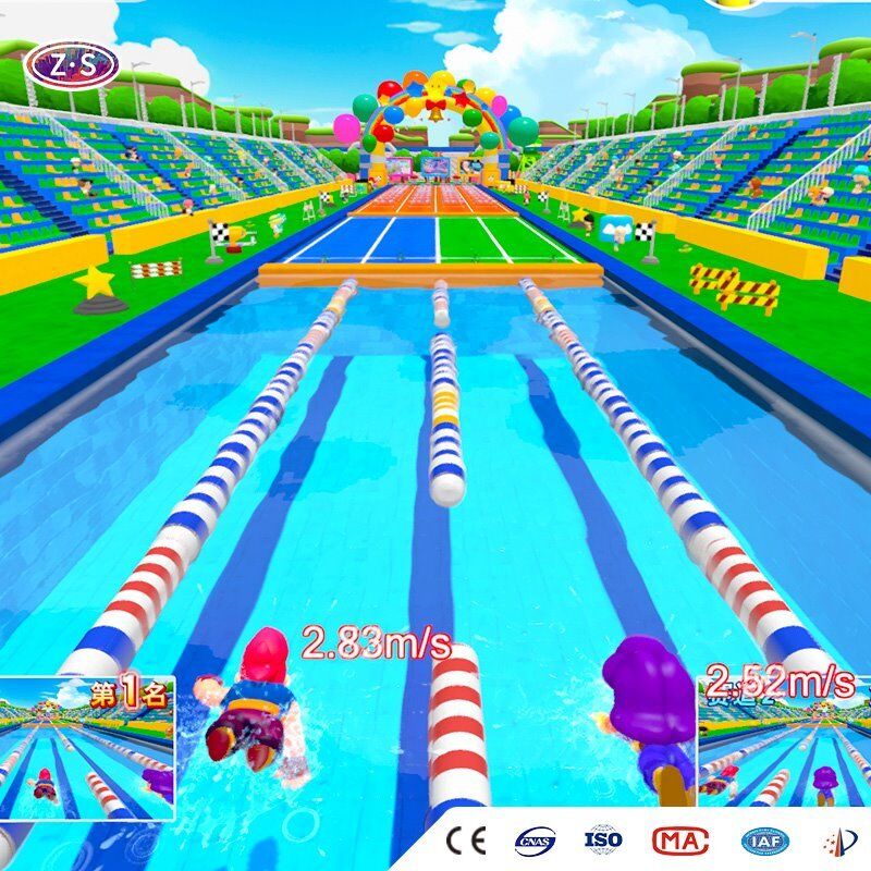 Compact Plug and Play Motion Sensor Game Machine Low Space Requirement Setup