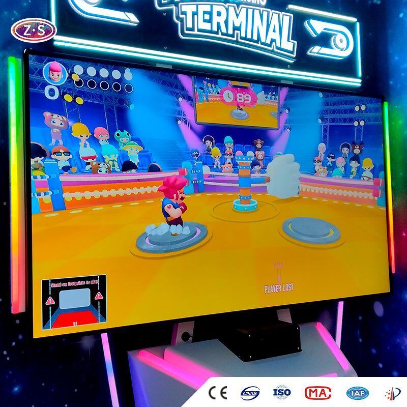 Motion Sensor Game Machine All in One Design Easy Setup Operation for Shopping Center