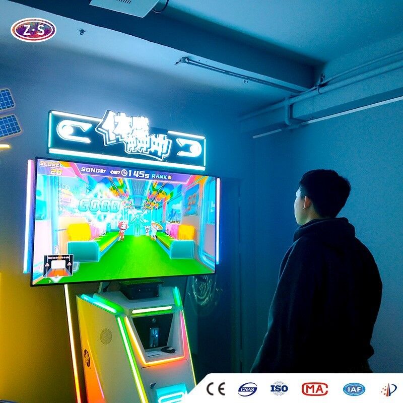 Motion Sensor Game Machine All in One Design Easy Setup Operation for Shopping Center