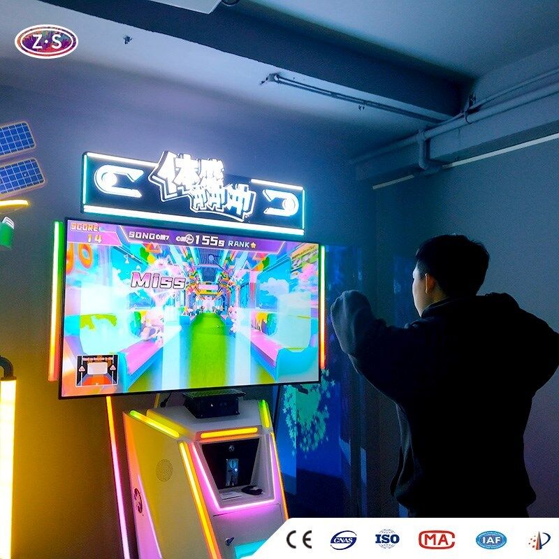 Attraction Motion Sensor Game Machine for Events and Temporary Installations