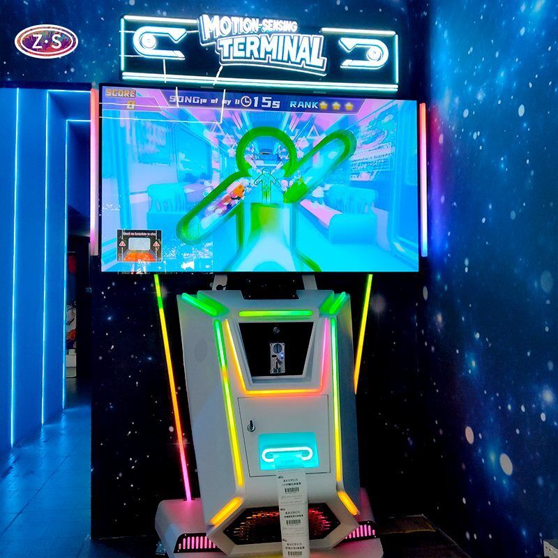 Interactive Learning Motion Sensor Game Machine Engages Visitors in Science Museums