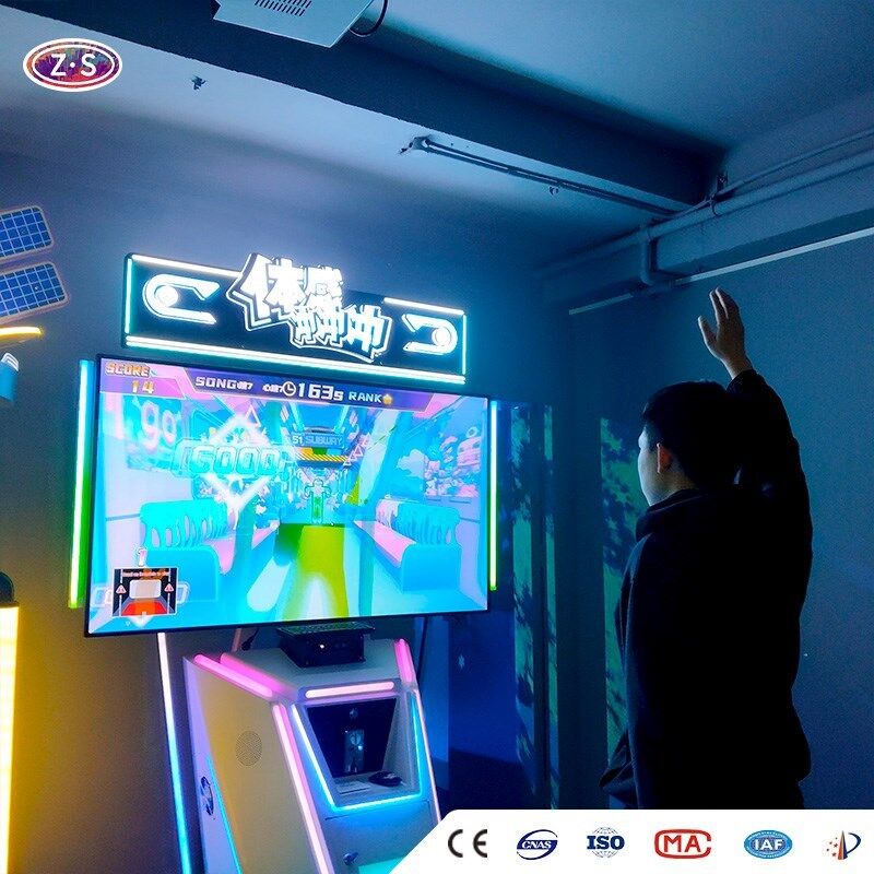 Brand Interaction Tool Motion Sensor Game Machine untuk Promosi dan Pengalaman