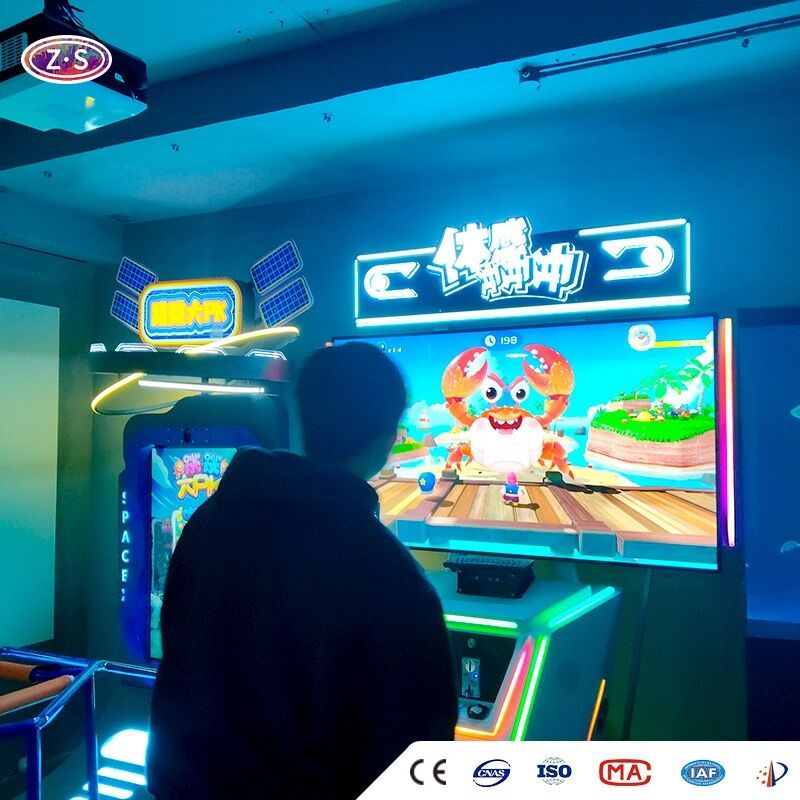 Engage Players Motion Sensor Game Machine Classic and Original Game Content