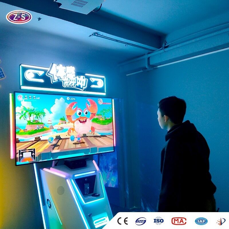 Motion Sensor Game Machine All in One Low Overhead Design Solution