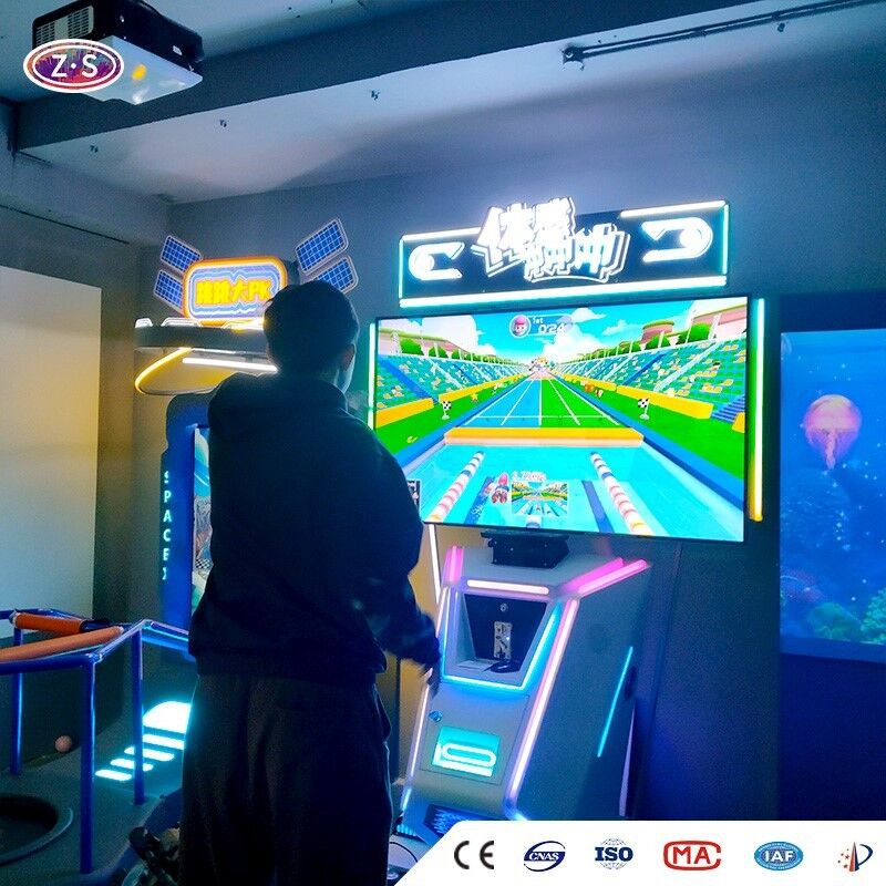 High Accuracy Motion Sensor Game Machine Real Time Body Tracking Tech