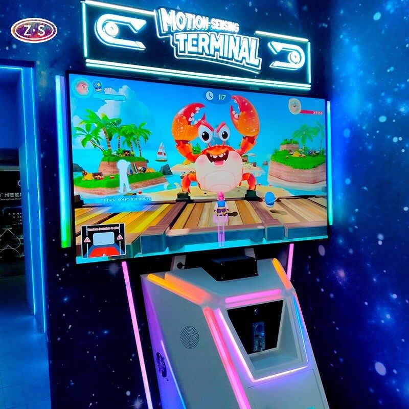 Complete Unit Motion Sensor Game Machine Ready for Profit Upon Delivery