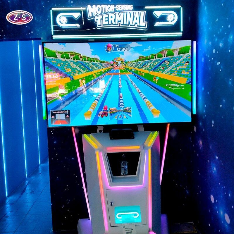 Built In Content Motion Sensor Game Machine Games and Lottery in One Box