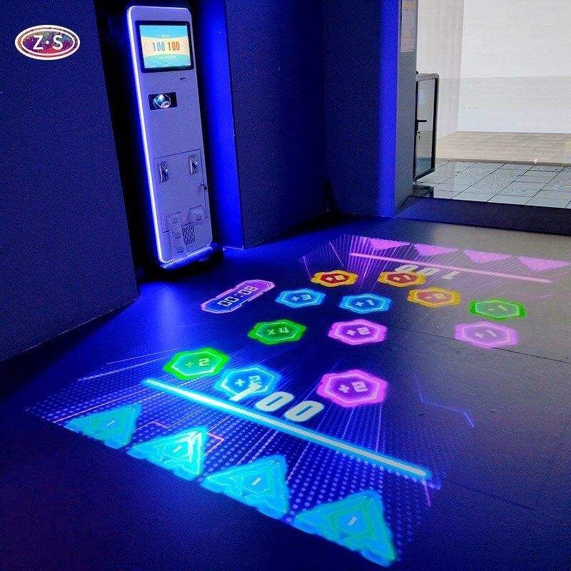 Smart Fitness and Fun Compact Motion Sensing Floor Games Solution for Entertainment