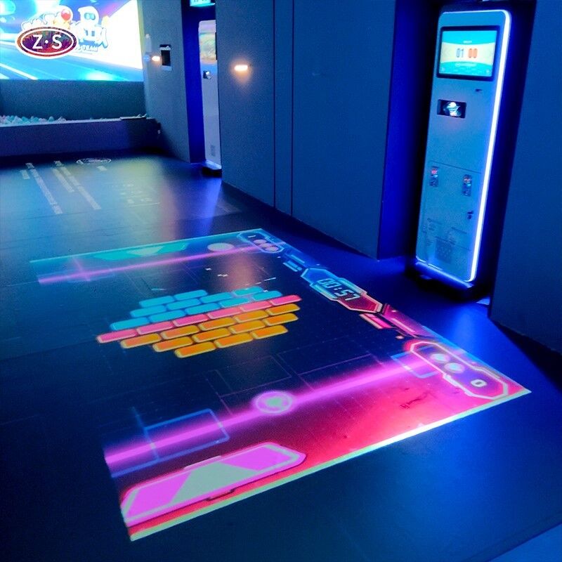 Smart Fitness and Fun Compact Motion Sensing Floor Games Solution for Entertainment
