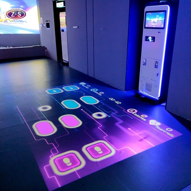 Fun Activity Floor Compact Motion Sensing Floor Games Solution For All Age