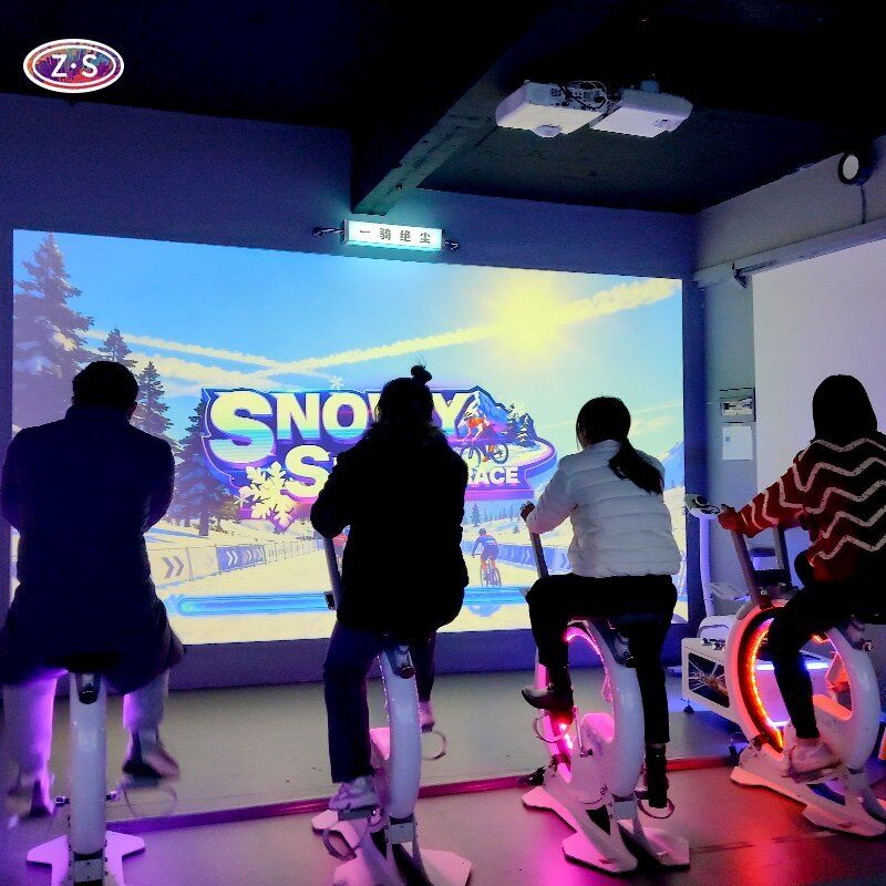 Sistema Inteligente de Bicicleta de Corrida Interativa AR para Treinador de Fitness