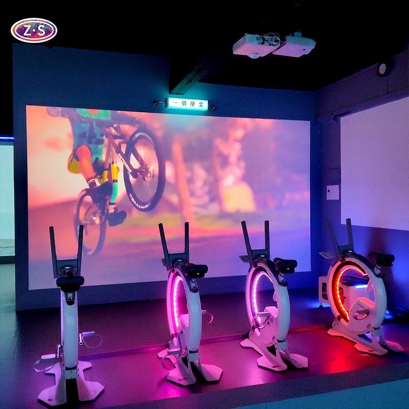 Training Solution Fitness Equipment Indoor AR Bike Race Virtual Cycling Competition