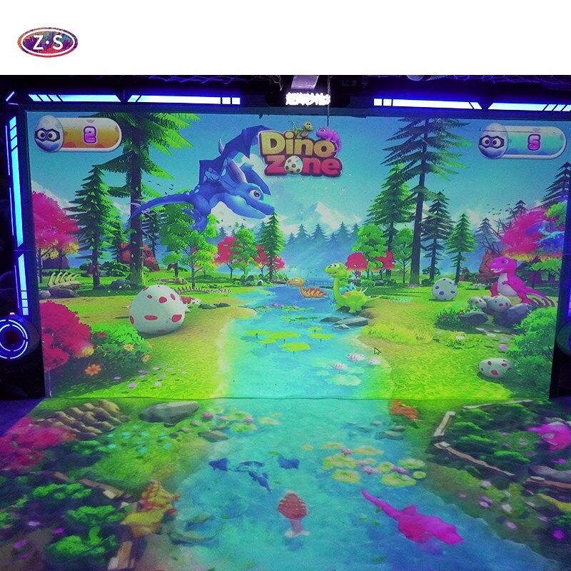 Commercial Indoor Attraction Interactive Sand Projection Game for Theme Parks