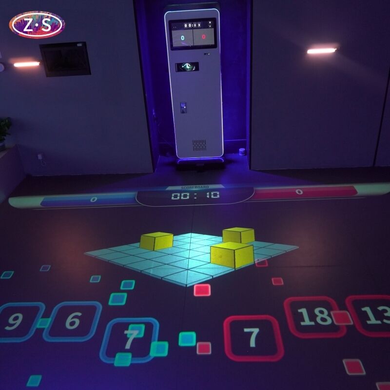 Creativity And Fitness Portable Interactive Projection Game Unit For Youth Center