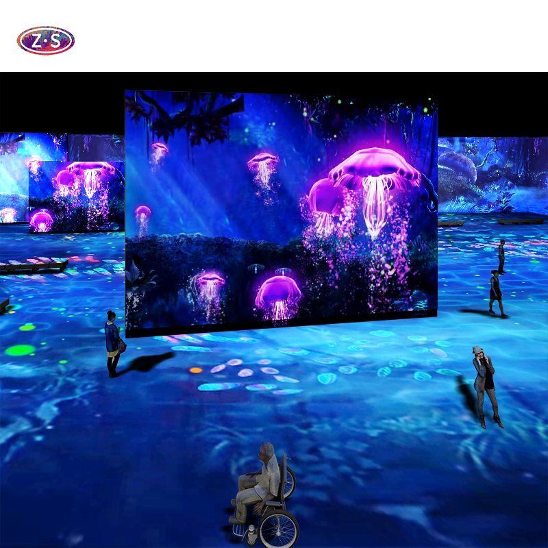High Resolution Seamless Technology Immersive Projection Solution forLuxury Venues