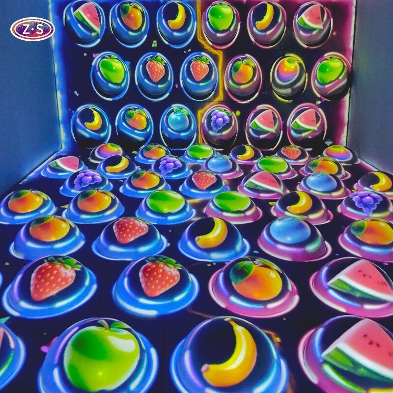 インタラクティブなジャンピングボール投影 ショッピングセンターのための浸透式跳躍球