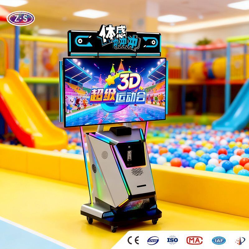 Smart Gesture-Controlled Interactive Game Machine for High-Traffic Waiting Areas