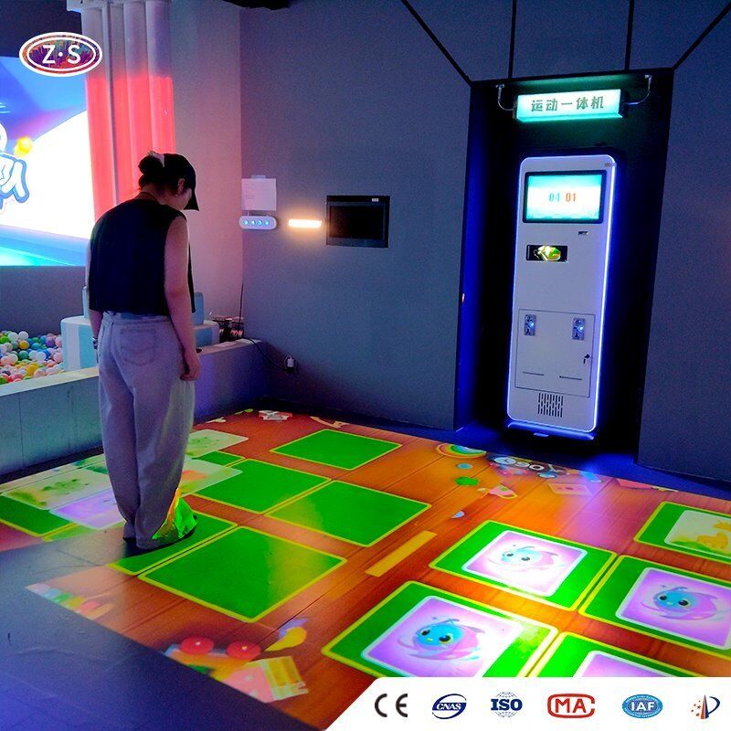 Multi Venue Mobile interactive floor projector for Science Centers Libraries Hotels