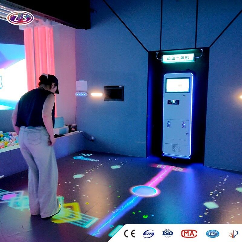 Commercial Immersive Projection Mobile Floor Projector For Entertainment Venues